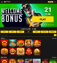 AdmiralX Casino Screenshot