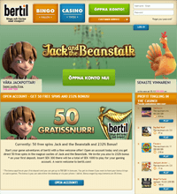 Bertil Casino Screenshot