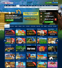 Betfred Casino Screenshot