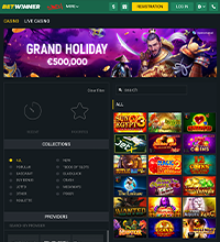 BetWinner Casino Screenshot