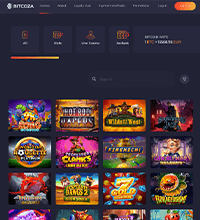 Bitcoza Casino Screenshot