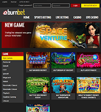 Burnbet Casino Screenshot
