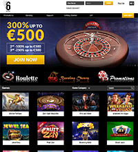 6Black Casino Screenshot