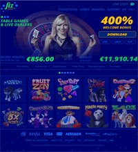Casino Fiz Screenshot