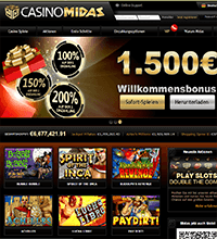 Casino Midas Screenshot