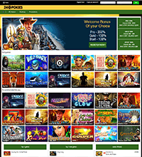 24 Pokies Casino Screenshot