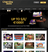 Charming Slots Casino Screenshot