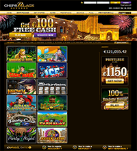 Chips Palace Casino Screenshot