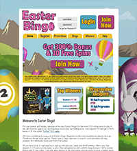 Easter Bingo Screenshot