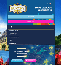 Europe 777 Casino Screenshot