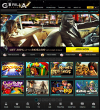 Gorilla Casino Screenshot