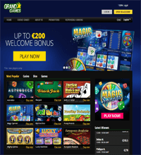 Grand Games Casino Screenshot