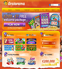 Gratorama Casino Screenshot