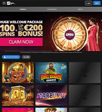 Hopa Casino Screenshot