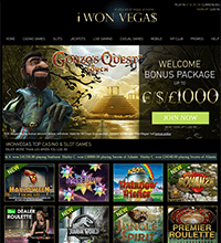 iWonVegas Casino Screenshot