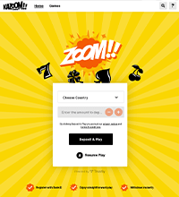 Kazoom Casino Screenshot