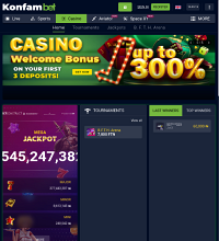 Konfambet Casino Screenshot