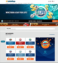 LottoKings Casino Screenshot