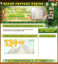 Mayan Fortune Casino Screenshot