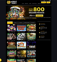 MobileWins Casino Screenshot