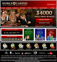Noble Casino Screenshot