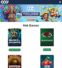 Online Casino Games Screenshot