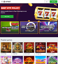Optibet Casino Screenshot