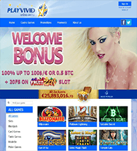 Play Vivid Casino Screenshot