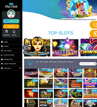 PlayClub Casino Screenshot