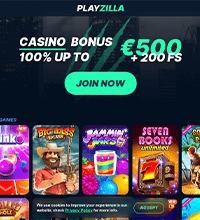 Playzilla Casino Screenshot