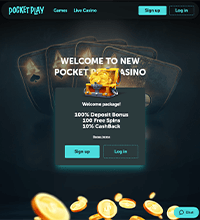 PocketPlay Casino Screenshot