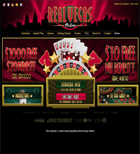 Real Vegas Online Screenshot
