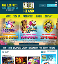 Reel Island Casino Screenshot
