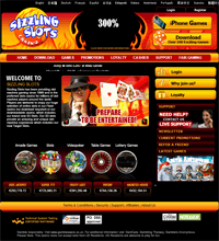 Sizzling Slots Casino Screenshot