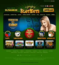 Slot Nuts Casino Screenshot