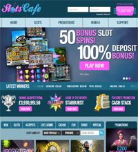 Slots Cafe Casino Screenshot