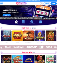 SpinGenie Casino Screenshot