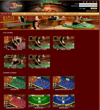 Spin Live Casino Screenshot