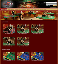 Spin USA Casino Screenshot