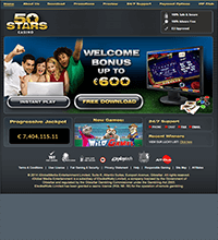 50 Stars Casino Screenshot