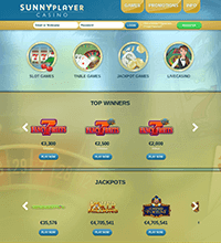SunnyPlayer Casino Screenshot