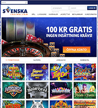 Svenska Casino Screenshot