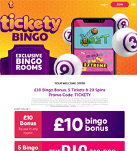 Tickety Bingo Screenshot