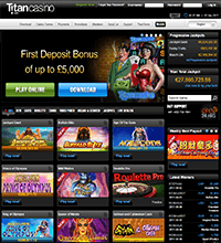 TitanBet Casino Screenshot