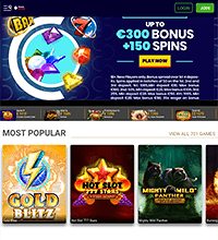 Trada Casino Screenshot