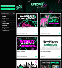 UpTown Pokies Casino Screenshot