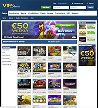 VIP Stakes Casino Screenshot