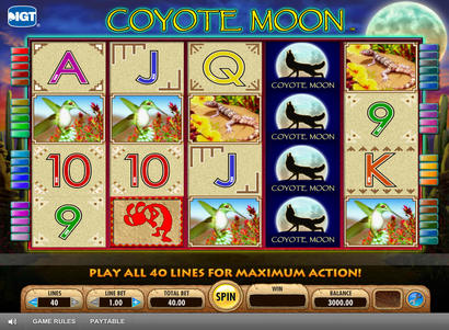 slot machine coyote moon online slot machine coyote moon online
