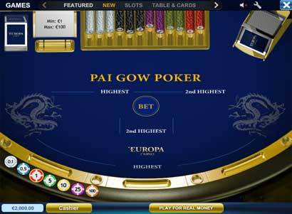 free pai gow poker with bonus free pai gow poker with bonus