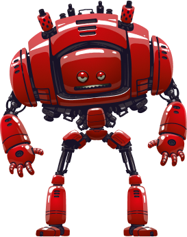 NonStopBonus robot illustration